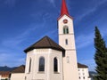 Catholic parish church of St. Joseph or katholische Pfarrkirche St. Josef, Einsiedeln