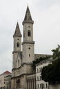 The Catholic Parish and University Church St. Louis in Munich, Germany Royalty Free Stock Photo