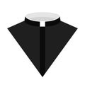 Catholic priest dress icon vector illustration Royalty Free Stock Photo