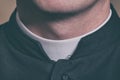 Catholic priest`s collar
