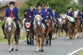 Catholic procession on horse