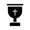 catholic religion chalice icon