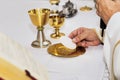Catholic religious ceremony of Eucharist