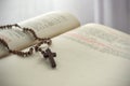 Catholic rosary beads Royalty Free Stock Photo