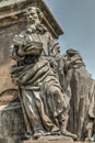 Catholic Statue in Frydlant Czech Republic Royalty Free Stock Photo