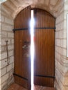 The Catholic Wedding Church doors, , Kafr Kanna, Israel Royalty Free Stock Photo