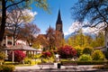 Cathoric Church, Castle Church and Monastery Interlaken, Switzerland