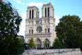 CathÃÂ©drale Notre Dame Paris Sunny Day Royalty Free Stock Photo