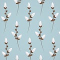 Catkin vector pattern for easter.