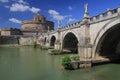 Catle and bridge in Vatican Royalty Free Stock Photo