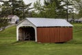 Catlin Covered Bridge in Indiana, United States Royalty Free Stock Photo