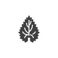 Catnip plant vector icon