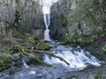 Catrigg Force above Stainforth in the Yorkshire Dales Royalty Free Stock Photo