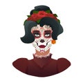 Catrina, Day of the Dead symbol of Mexico Royalty Free Stock Photo