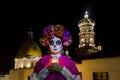 Catrina in a Mexican Town for the day of the dead