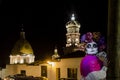 Catrina in a Mexican Town for the day of the dead