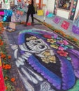 Catrina street art dia de muertos Mexico Tlaquepaque