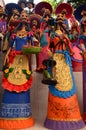 Catrinas of Capula created by mexican craftsmen