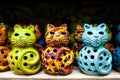 Cat Lanterns Royalty Free Stock Photo