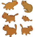 Cats.Clip-Art. Cartoon