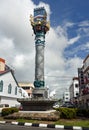 Cats monument at center of Kuching