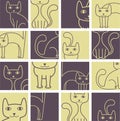 Cats pattern