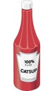 Catsup Vector Illustration