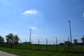 Cattenom, France - 08 22 2023: Nuclear plant Cattenom, wide fenced area