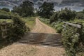 Cattle Grid and Gate New Forest Hampshire UK