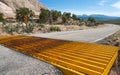 Cattle Guard Royalty Free Stock Photo