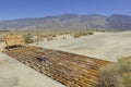 Cattle Guard in Road on Ranch in American West Royalty Free Stock Photo