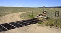 Cattle guard Royalty Free Stock Photo