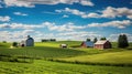 cattle midwestern farm