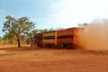 Cattle Road Train Royalty Free Stock Photo