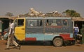 Cattle transport in The Gambia, Africa