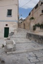 Cattle Trough in Caveoso Sassi, Matera Royalty Free Stock Photo