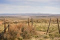 Cattleguard and Fence Western Scene Royalty Free Stock Photo