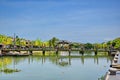 Cau An Hoi Bridge in Hoi An,Vietnam. Royalty Free Stock Photo