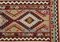 Or Caucasian kilims, characterized by symmetrical and interlocking Royalty Free Stock Photo