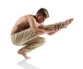 Caucasian male dancer