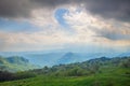 Caucasian mountains landscape Royalty Free Stock Photo