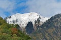 Caucasus. Abkhazia (Abhazia). Autumn mountain view Royalty Free Stock Photo