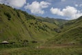 Caucasus mountains, canyon of Argun. Road to Shatili