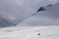 Caucasus Mountains, Georgia, ski resort Gudauri.