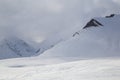 Caucasus Mountains, Georgia, ski resort Gudauri.