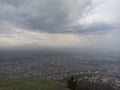 Caucasus mountains panorama Pyatigorsk Royalty Free Stock Photo