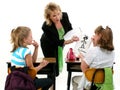 Caught by Teacher Royalty Free Stock Photo