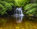 Cauldron Falls in West Burton, Yorkshire Dales