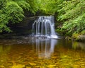 Cauldron Falls in West Burton, Yorkshire Dales, UK