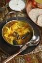 Cauliflower Brinjal Curry from India Royalty Free Stock Photo